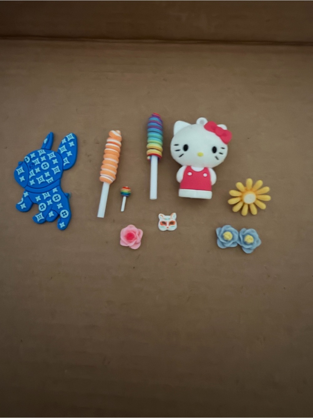 Lot of items for play